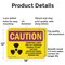 Signmission Radiation & Laser Sign, 12 in H x 18 in W, Aluminum, Rectangle OS-2PACK-CR-A-1218-L-10138 - alternate 4